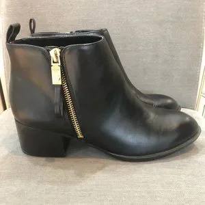 Tommy Hilfiger Shoes Tommy Hilfiger Boots Black Vegan Leather